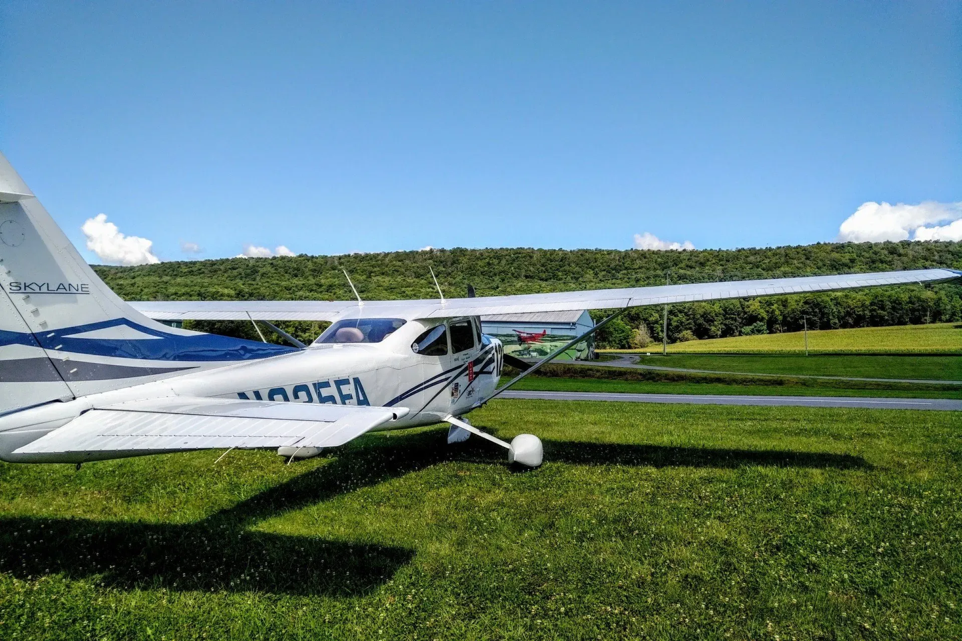 Plane at Penn's Cave Airport